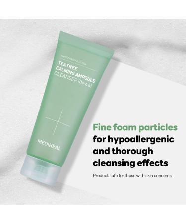 Buy MEDIHEAL Teatree Calming Ampoule Cleanser Special Set - Moisture & Calming Synergy for Sensitive Skin | International Shipping Available - Buy Online on GoSupps.com