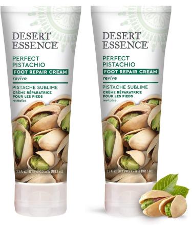 Desert Essence Organics Foot Repair Cream Perfect Pistachio 3.5 fl oz (103.5 ml)