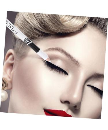 FOYTOKI 40 Pcs Lying Silkworm Eyeliner Eye Drawing Pencils Highlight Pencil Makeup Gel Wooden Pole White - Buy Online on GoSupps.com