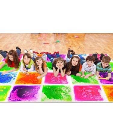 Art3d Baby Sensory Water Mats for Autistic Children - 11.8x11.8 (4 Tiles, Blue) - Calming Sensory Play Tool - Buy Online on GoSupps.com
