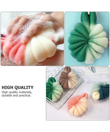 Lurrose 2Pcs Bath Loofah Sponge Set | Exfoliating Body Scrubber for Shower | Men Women | Random Color - Buy Online on GoSupps.com