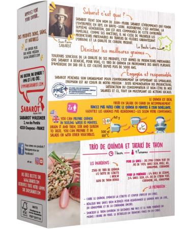 Sabarot - Quinoa Trio 400g - Buy Online on GoSupps.com