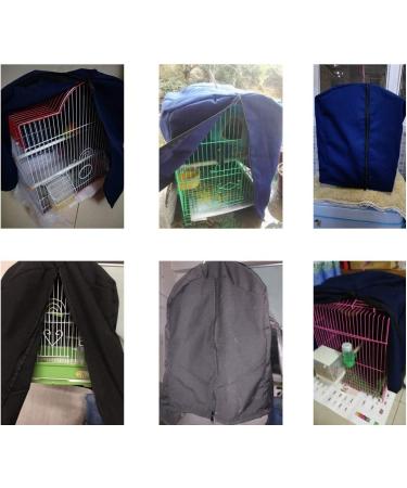 Bonaweite Blue Bird Parrot Cage Cover - Windproof & Light-Proof Sleep Solution | Night Accessories Cloth - Reduces Distractions Without Cage - Buy Online on GoSupps.com