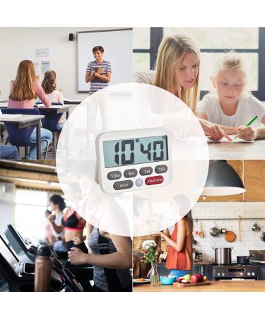 TFA Dostmann Digital Timer & Stopwatch - 99min 50sec Extra Sound Alarm White - Perfect for Cooking & Timing Needs - Buy Online on GoSupps.com