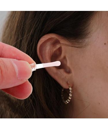 FRCOLOR Ear Spoon Tips Ear Cleaner Replacement Tips 10pcs Soft Silicone Ear Wax Pick Removal Tips Safety Ear Scoops Sleeves Accessories Set for Teens Adults Oval Pink - Buy Online on GoSupps.com