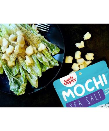 SUN TROPICS Sea Salt Mochi Snack Bites - 3.5 oz | Delicious Gluten-Free Treat - Buy Online on GoSupps.com