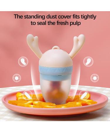 Romida BPA-Free Silicone Baby Pacifier | Initial Letter Newborn Dummy | Day & Night Use | Blue - Perfect for Sensitive Skin - Buy Online on GoSupps.com