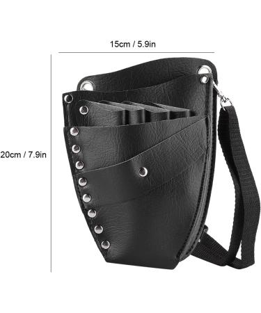 Hairdresser Scissor Bag Multi Functional Barber Waist Pouch Hairdresser Tool Waist Bag with Scissors Holders for Professional Salon Use - Buy Online on GoSupps.com