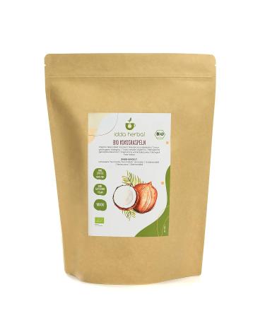 Organic Coconut Ribs 1kg | Unsweetened Unroasted Dried Coconut Flakes | 100% Natural Vegan Snack - Buy Online on GoSupps.com