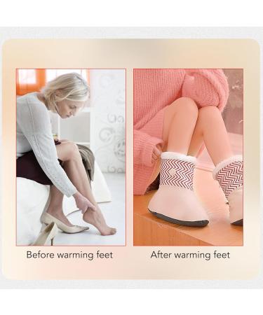 UpQRSG 2-Part Electric Foot Warmer | Carbon Fiber Heating Pillow for Ultimate Comfort | Non-Slip Heating Boots for Home & Office Use - Buy Online on GoSupps.com