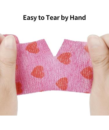 12 Pieces Self-Adhesive Bandage for Dogs & Pets | Vet Wrap Cohesive Bandages for Horses Elastic Binding Tape for Wrists Ankles & Fingers - International Shipping Available - Buy Online on GoSupps.com