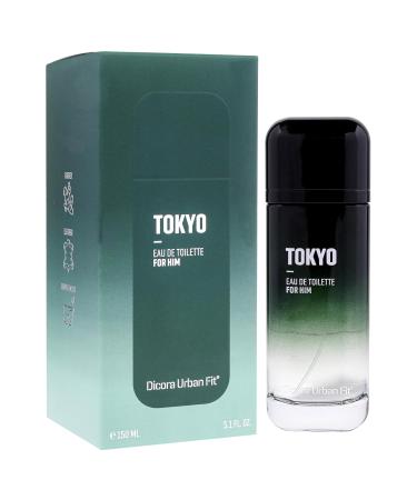 Dicora Urban Fit Tokyo Cologne for Men - Notes of Ginger Bergamot Lavender and Leather - Sensual Irresistible Fragrance - 5.07 oz EDT Spray - Buy Online on GoSupps.com
