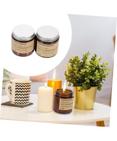 FRCOLOR 2pcs Christmas Scented Candles - Large Wedding Decor Soy Wax Home Accessories Perfect Holiday Scents - Buy Online on GoSupps.com