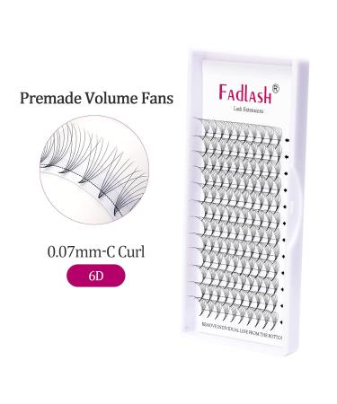 Shop 6D 0.07mm C Curl Volume Eyelash Extensions - 10mm Artificial Lashes for Stunning Looks - Buy Online on GoSupps.com