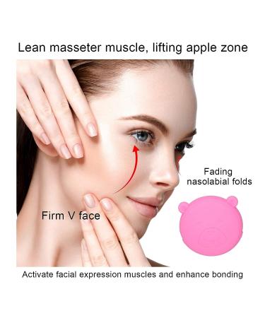 Jaw Exerciser Ball for Defined Jawline | Facial Beauty Tool for Men and Women | Skin Toning Device (Pink Bear) - Buy Online on GoSupps.com