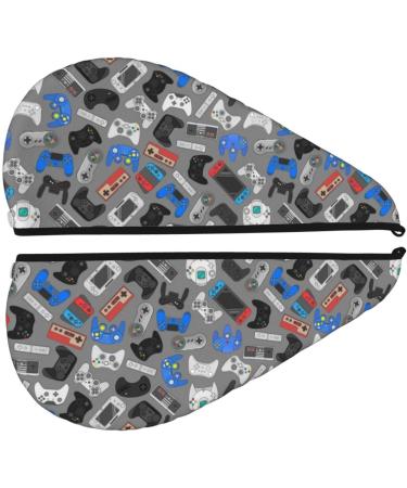 Super Absorbent Microfiber Hair Towel Wrap for Women - Quick Dry Coral Velvet Cap for Long Curly & Thick Hair - Buy Online on GoSupps.com