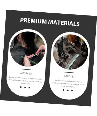 BESPORTBLE 10Pcs Adjustable Head Massage Brush Portable Shampoo Brush for Deep Cleansing Relaxation Ergonomic Design for Home Travel - Buy Online on GoSupps.com