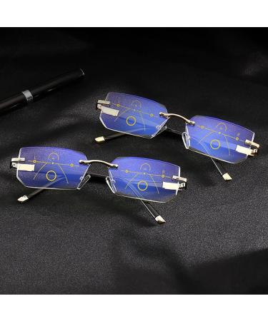 1/2 piece Libyi Intelligent reading glasses Libiyi reading glasses intelligent dual-focus reading glasses Libyi Intelligent Dual Focus Reading glasses intelligent dual-focus reading glasses from Libyi (2 pieces +2.5) +2.5 2 pieces