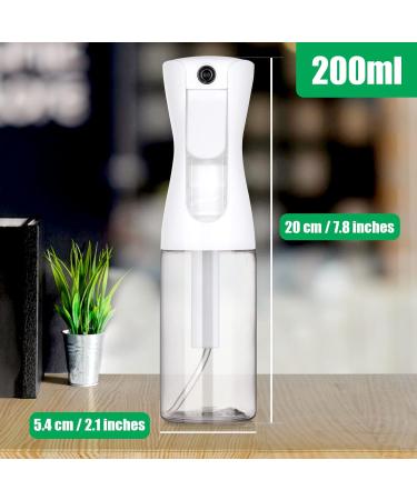 Ultra Fine Creamify Spray Bottle - 200ml Continuous Atomizer for Hair & Plants | Hairdresser Accessories - Buy Online on GoSupps.com