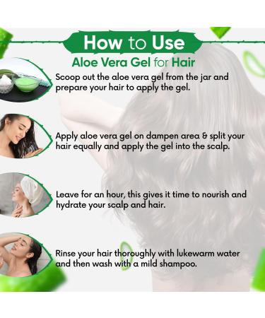 Aloe Vera Gel Raw - 100% Pure Natural Skin & Hair Treatment | Moisturizer for Face Acne Scars & Dark Circles (250g) - International Shipping Available - Buy Online on GoSupps.com