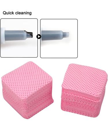  Sorandy Sorandy Lint Free Nail Wipes Soft Nail Polish Remover Pad for Cleaning Mouth Eyelash Glue Bottle 1000pcs Pink - Buy Online on GoSupps.com