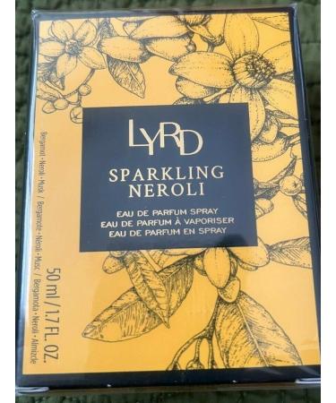 LYRD SPARKLING NEROLI EAU DE PARFUM SPRAY 1.7 FL OZ NIB