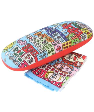 Kindler Cases Hard Shell Case with matching Microfiber Cloth City
