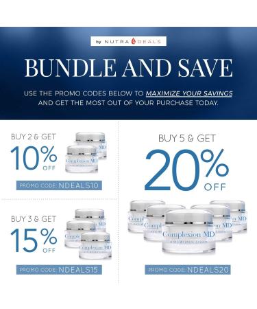 Complexion MD Anti-Wrinkle Cream with Peptides & Hyaluronic Acid - 1 oz | Hypoallergenic Face Moisturizer for All Skin Types - Buy Online on GoSupps.com