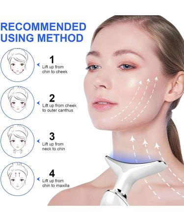 Firming Wrinkle Removal Tool for Face and Neck | Vibration Massager for Double Chin Reduction | Lifts and Tightens Sagging Skin | Beauty Tool for Face & Neck - Buy Online on GoSupps.com