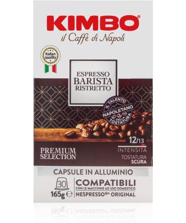  Kimbo Kimbo Espresso Barista Ristretto Aluminum Capsules Compatible with Nespresso Original Pack of 30 - Buy Online on GoSupps.com