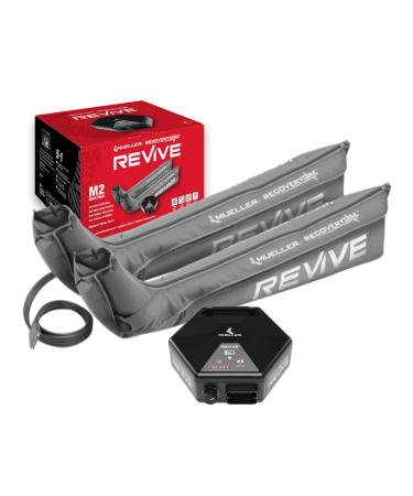 Recoverycare revive M2 Gear Pack full leg compression cuffs and M2 console helps to reduce pain and recover from fatigue ideal for use before or after physical activities