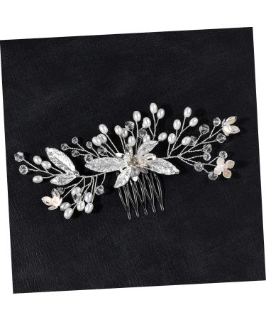 FOYTOKI Handmade Crystal Tiara Bridal Hair Comb Wedding Hair Accessories for Brides Wedding Hair Comb for Brides Bride Headpieces for Wedding Bridal Rhinestone Headpieces Bridal Headdress - Buy Online on GoSupps.com