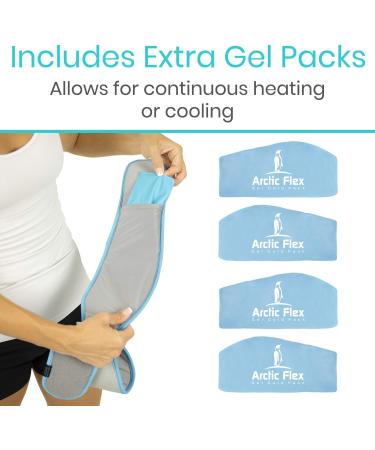 Vive Face Ice Pack Wrap for TMJ Pain Relief and Headaches - Hot/Cold Therapy for Jaw Surgery Recovery & Wisdom Teeth Extraction - Gray - Buy Online on GoSupps.com