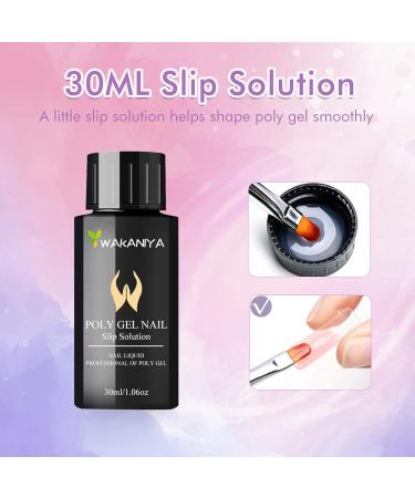 Complete Poly Gel Nail Kit - 10 Colors UV Lamp & Accessories for DIY Manicure | Perfect Gift for Beginners & Home Use - Buy Online on GoSupps.com