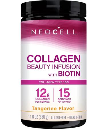 NeoCell Beauty Infusion Drink Mix - Tangerine Flavor - 11.64 oz | Boost Radiance & Hydration - Buy Online on GoSupps.com