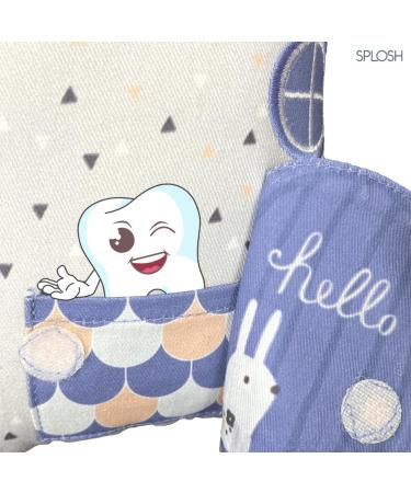 Splosh Navy Tooth Fairy House - Magical Pillow with Fairy Door for Lost Teeth, Perfect Gift for Kids and Toddlers - Buy Online on GoSupps.com