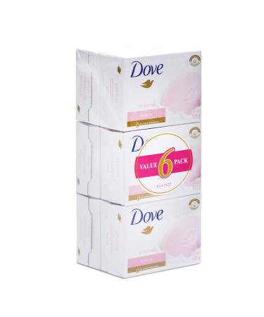 Dove Beauty Cream Bar Soaps Pink/Rosa - 135g / 4.76oz x 6 Pack6 Pink Rose 4.76 Ounce (Pack of 6)