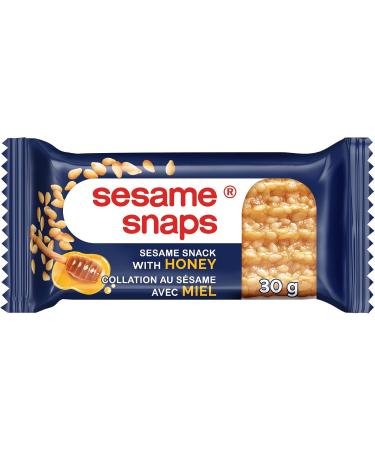 Sesame Snaps With Honey Healthy Vegetarian Snack Ready To Eat On The Go No Added Preservatives Gluten Free 24 Pack 720 gm Honey 30 g (Pack of 24) - Buy Online on GoSupps.com
