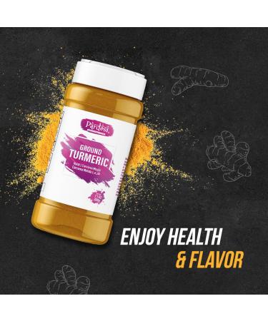 Pardesi Turmeric Root Powder 8.11 OZ (230g) Natural 100% Curcumin Ground I Haldi I NON GMO Indian Origin Easy to Store Jar with Shaker - Turmeric Powder Tumeric Powder Curcuma en Polvo 100% Pure Salt Free - Vegan - Gl  - Buy Online on GoSupps.com