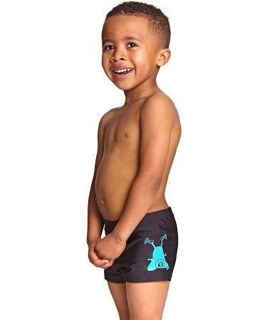 Zoggs Baby Boys' Alien Hip Racer Black Swim Trunks - Size 18 - Buy Online on GoSupps.com
