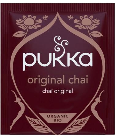 Pukka Cha Original Bio Cha Biologique et Ayurv dique Relaxant 100% des Ingr dients Issus du Commerce Equitable 8x20 Sachets 160 Sachets - Buy Online on GoSupps.com