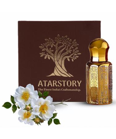 Premium White Musk Attar | 12ml -Natural Fragrance Atar | Long-Lasting Natural Perfume | Alcohol-Free Essential Ittar | Attar For Men and Women