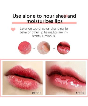 Minfei Plumping Lip Oil - Rose & Cherry Red Hydrating Gloss for Nourished, Shimmery Lips - Buy Online on GoSupps.com