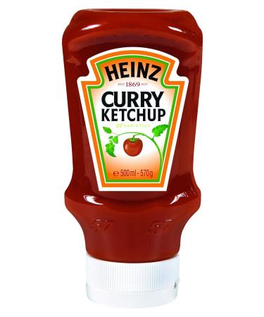 Heinz Curry Ketchup - Curryketchup Head Bottle - 10 x 500 ml