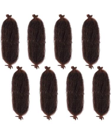 Leeven 16 Inch Pre Separated Springy Twist Hair for Marley Locs 8 Packs Pre-Fluffed Popping Spring Twist Crochet Hair for Distressed Locs Natural Afro Kinky Curly Marley Braiding Hair Extensions /T30# 16 Inch (Pack of 8) T30# - Buy Online on GoSupps.com