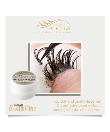 MS. Brown Eyelash Extension Cream Remover - 5g Makeup & Adhesive Gel Removal - International Shipping Available - Buy Online on GoSupps.com