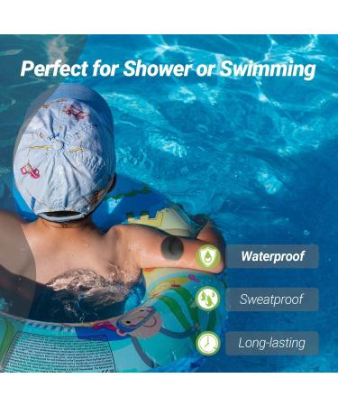 Freestyle Libre 2 Sensor Covers - 40 Pack Waterproof Adhesive Patches (40+2 Black) | Durable Protection - Buy Online on GoSupps.com