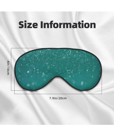 Water Splash Sleep Mask - Adjustable Double-Sided Eye Mask | Soft Covers for Restful Sleep & Eye Edema Reduction - Buy Online on GoSupps.com
