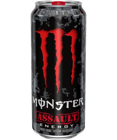 Monster Energy Assault 473mL Cans Pack of 12 - Buy Online on GoSupps.com