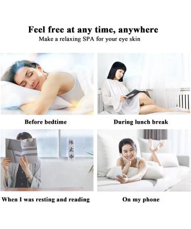 3D Eye Massager with Vibration | Eye Care Device for Dark Circles & Firming | Massage Glasses for Eye Beauty - Buy Online on GoSupps.com